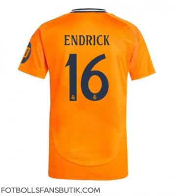 Real Madrid Endrick #16 Replika Bortatröja 2024-25 Kortärmad